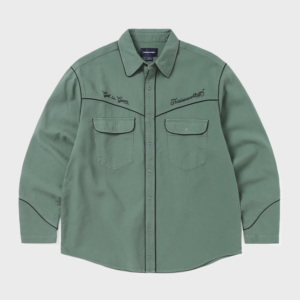 ディス・イーズ・ネヴァー・ザットのウエスタンシャツティール