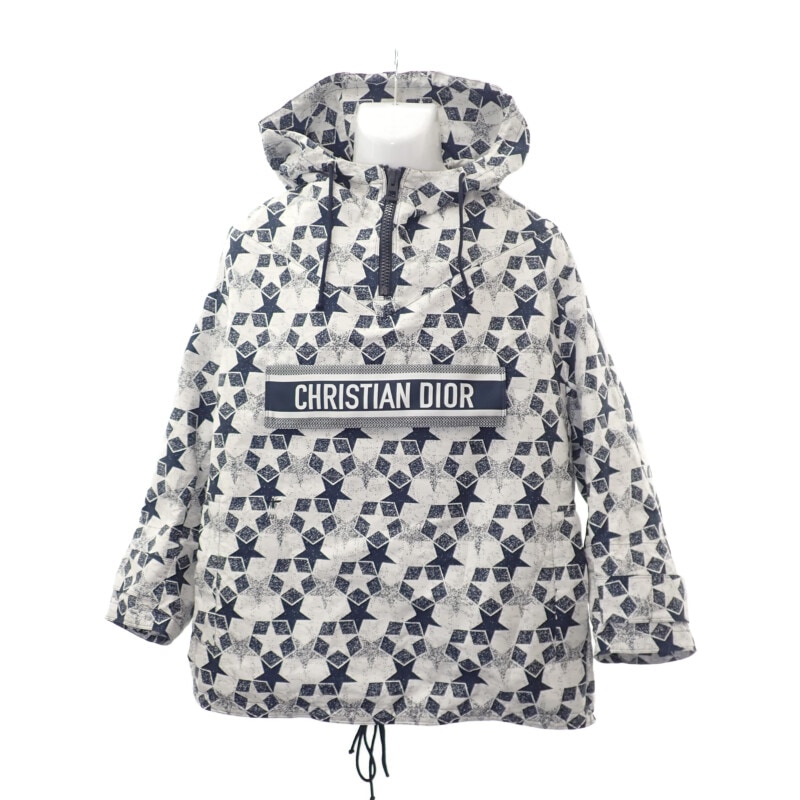 スター アノラック 217C10A2977 パーカー ポリエステル ネイビー XS レディース【Aランク】