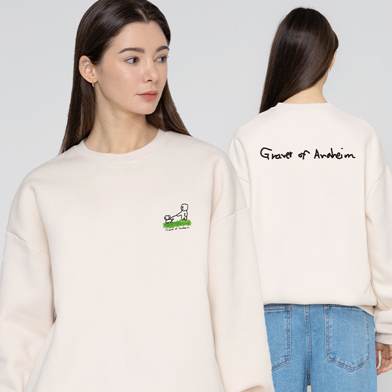 [GRAVER]★GRAVER SIGN SMILE BACK LOGO SWEATSHIRT GRAVER SIGN Smile Back Logo Sweatshirt - GRAVER | 60