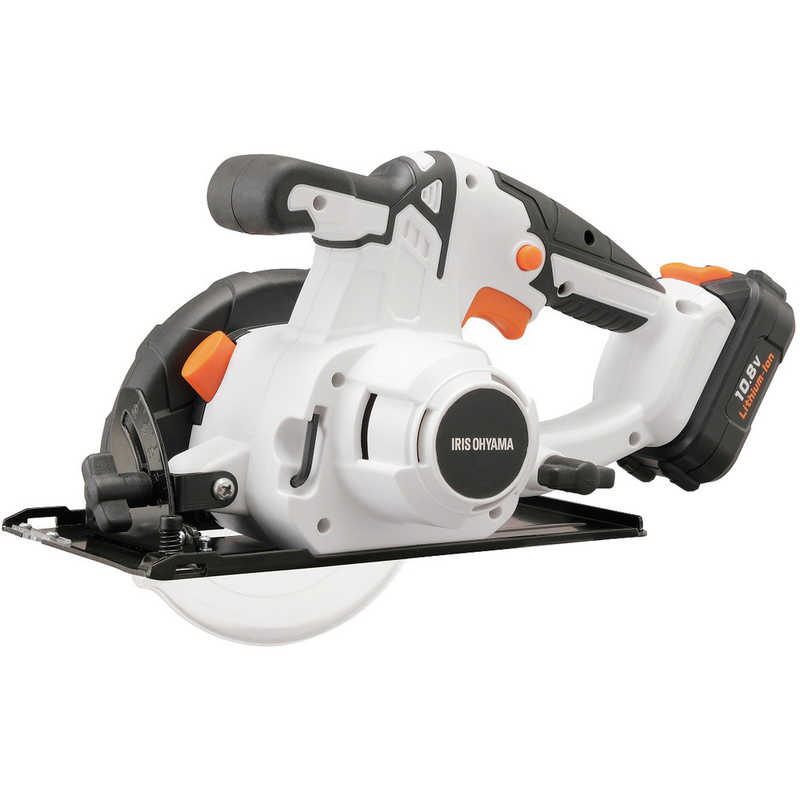 アイリスオーヤマ　IRIS OHYAMA　IRIS 517097 充電式丸のこ 10.8V JSC125 ホワイト　JSC125