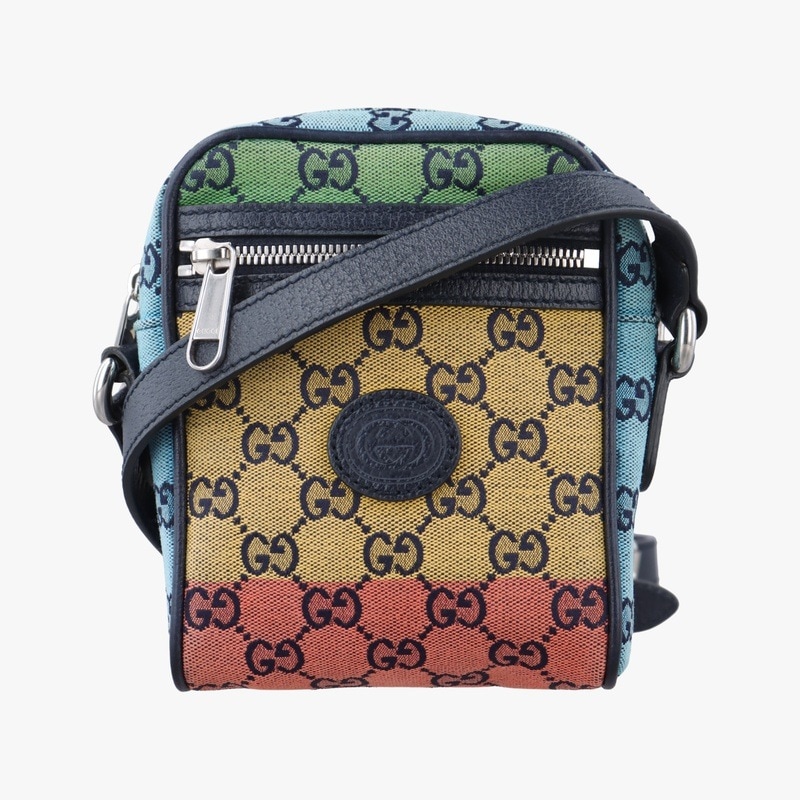 GG マルチカラー レインボーマルチカラーキャンバス658659F034595487中古