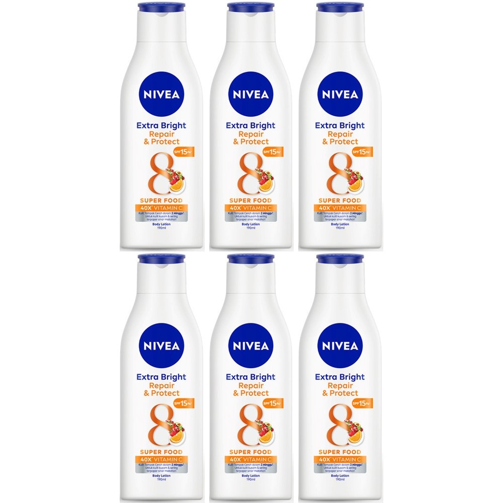まとめ買いセット Extra Whiteシリーズ ボディローション 190ml x ６本 Repair＆ Protect 海外直送品