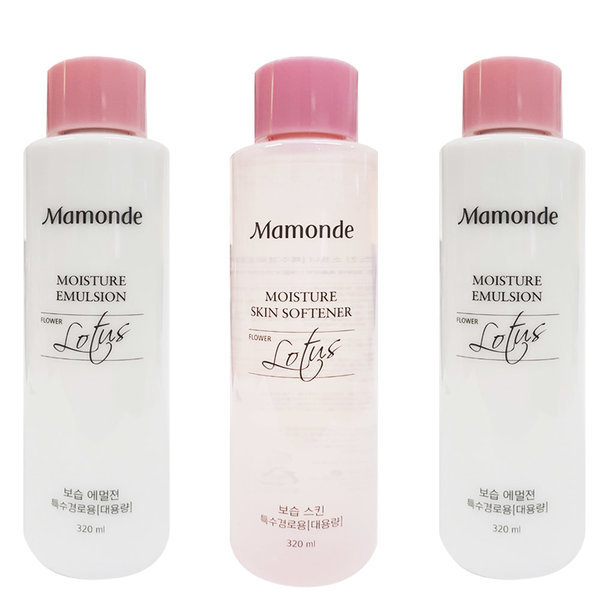 マモンド 大容量 モイスチャースキン+スキン+エマルジョン化粧品