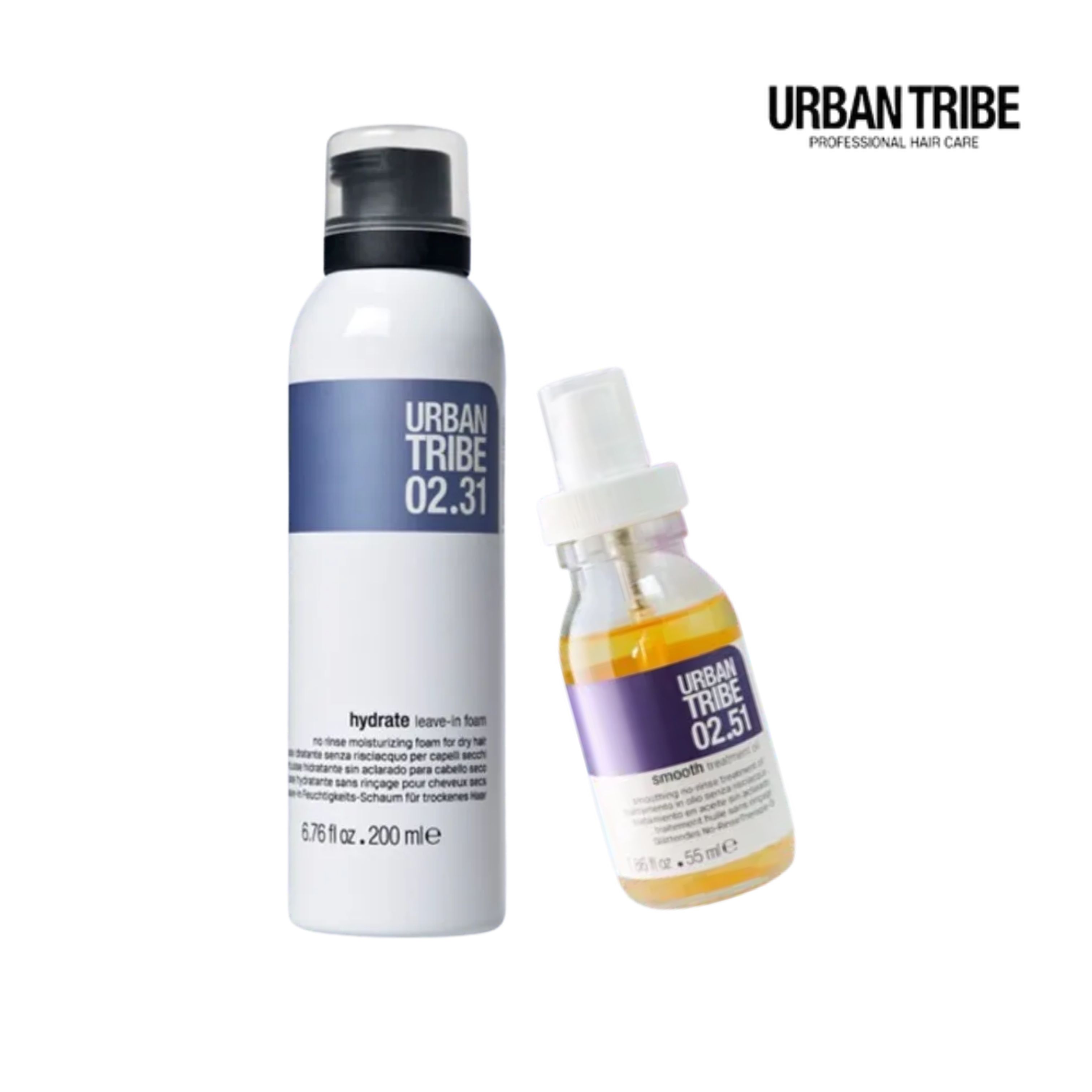 [ユーチューバー앨리스펑크PICK] ノーウォッシュ·トリートメントハイドレート·リブ·イン·フォーム200ml + スムース·トリートメント·オイル 55ml