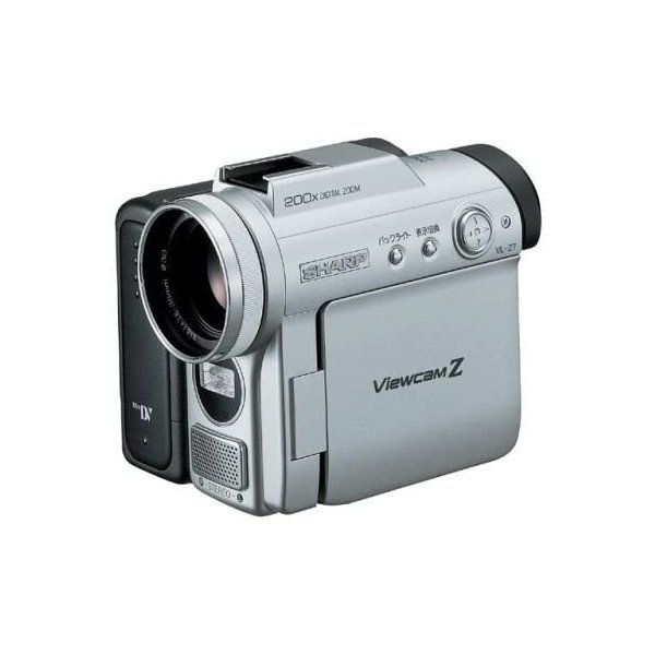 【中古】シャープ SHARP VL-Z7 液晶デジタルビデオカメラ シルバー