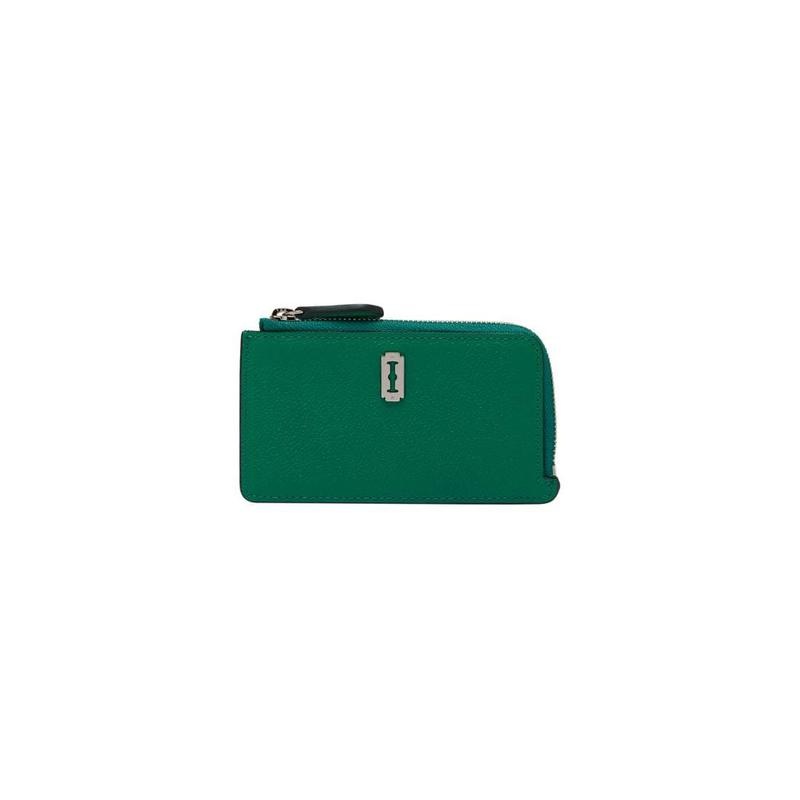 カササギ ジッパー カード財布 (맥파이 지퍼 카드지갑) Dreamy green_VQB4-1CW133-1GRXX