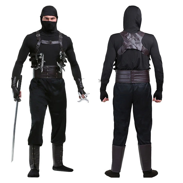 ハロウィン コスプレ 衣装　大人 メンズ 忍者 警察 ポリス 武装 男性 反テロリズム 部隊 武装警察　コスム コスプレ 仮装 変装 イベント パーティー グッズ 衣装 にんじゃ 映画 文化祭