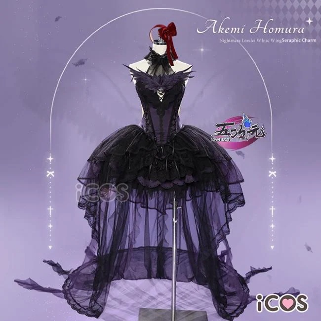 【予約商品】2026新作 Insでも話題に ICOS　魔法少女まどかマギカ　コスプレ　 悪魔ほむら　暁美ほむら　魔女結界　同人衣装