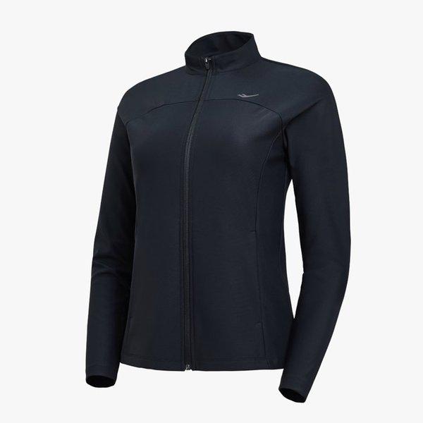 トリコットボンディング起毛女性トレーニングジップアップジャケットPW3WN24F113