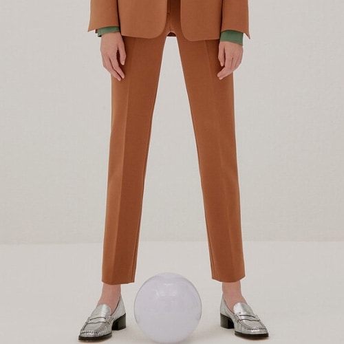 Slim Straight Trousers