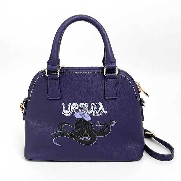 ディズニー ヴィランズ アースラ メタルフレームトラペーズショルダーバッグ (パープル) ACCOMMODE アコモデ_2150-kj-1611-pu