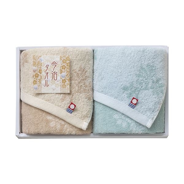 [5セット] 今治製 しまなみ匠の彩 ウォッシュタオル2P B9051057X5