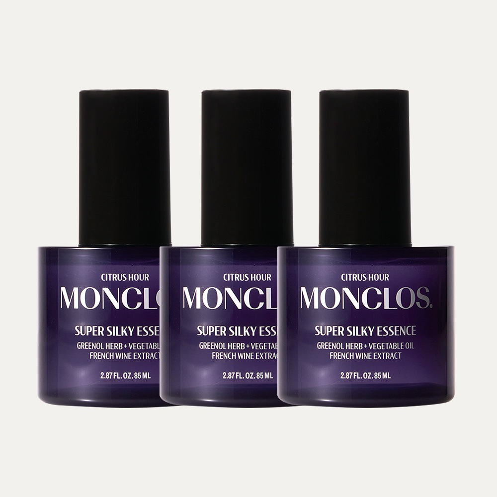モンクロス スーパー シルキー エッセンス 85ml 2+1 大容量セット+トリートメント 50ml おまけ シルキー 髪質 軽い ヘアエッセンス