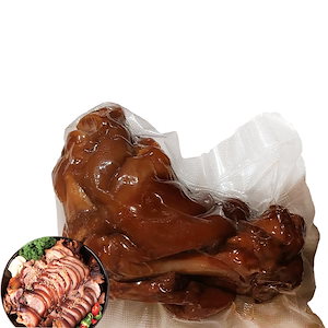 自家製漢方豚足1本 800g以上 約1kg 韓国とんそく 韓国焼肉 豚肉 コラーゲン 呉さんの物語