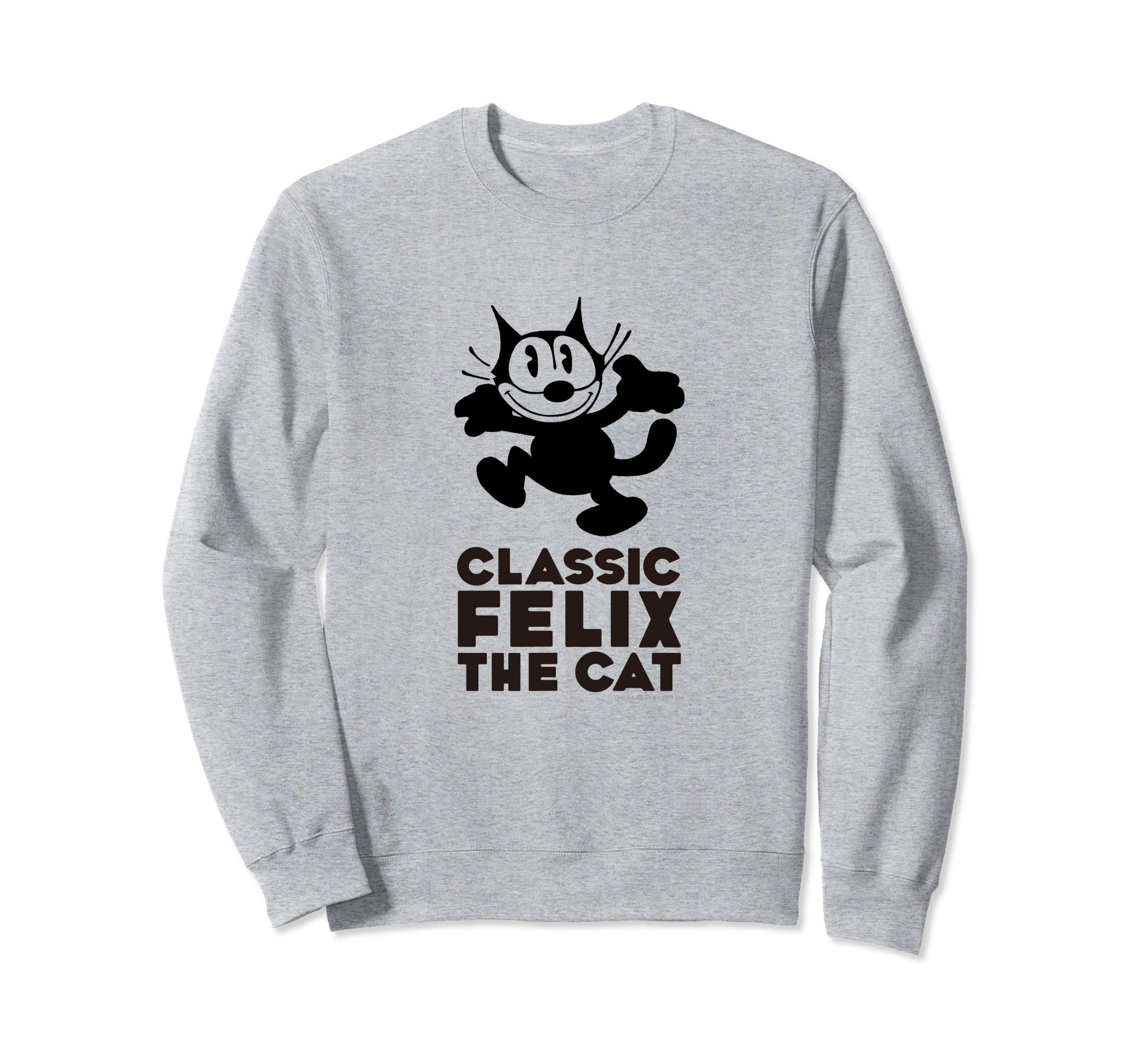 フィリックス・ザ・キャット CLASSIC FELIX THE CAT(monochrome) トレーナー