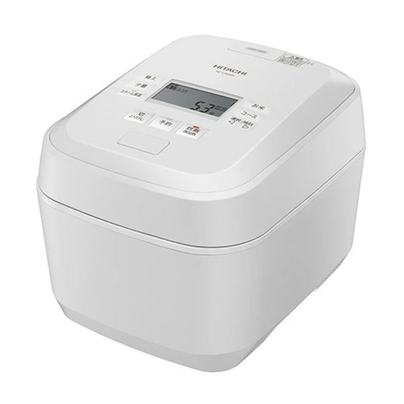 海外向け日立 圧力IH炊飯器 5.5合炊き フロストホワイト RZ-V1000HYW 220V-230V仕様