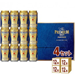 クーポン使用可能 サントリー サントリ−HD BEC3P プレミアムモルツ ビールセット (350ml 12本)×4箱 【48本】【ギフト】※のし・包装不可・自宅向け