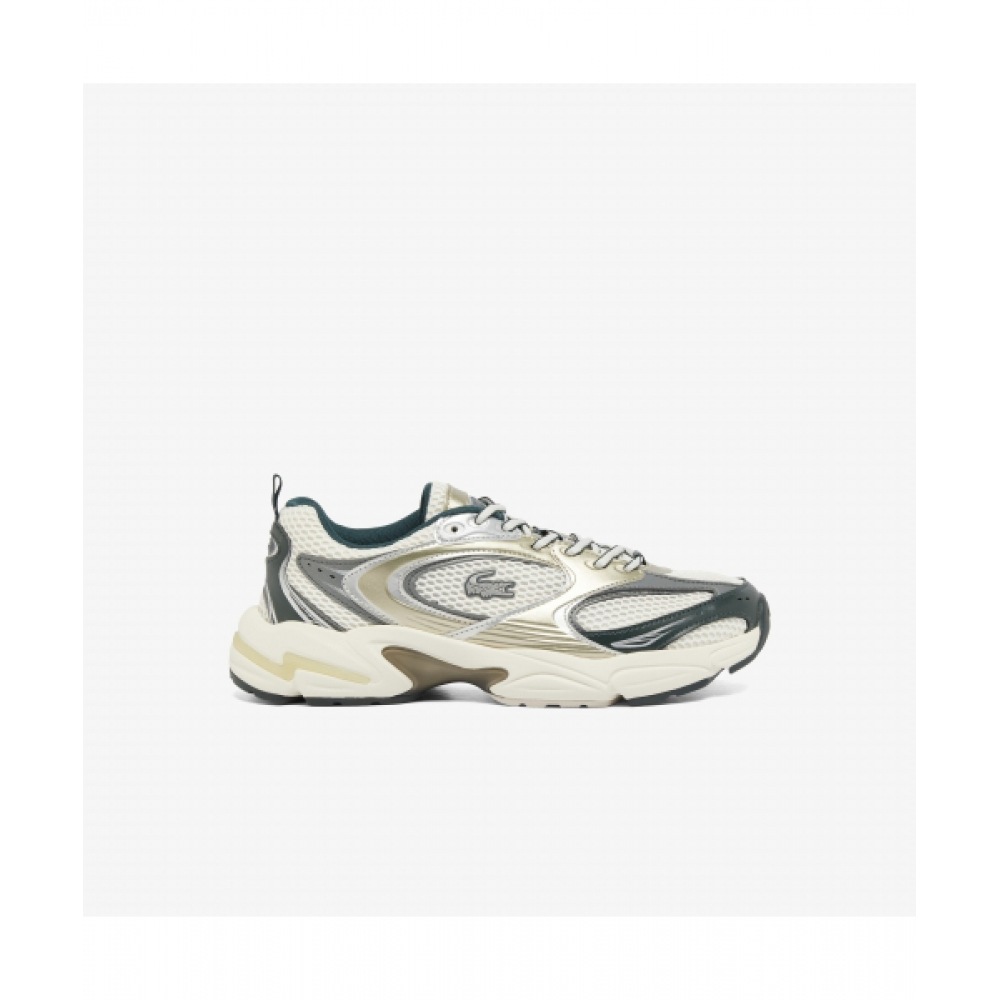 LACOSTE メンズストーム96 2Kスニーカー [オフホワイトダークグリーン]