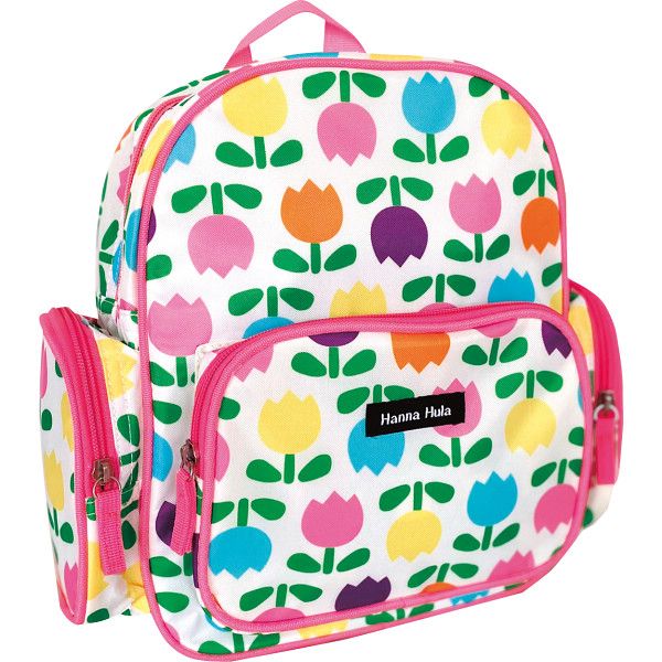 キッズ リュックサック ホワイトチューリップ