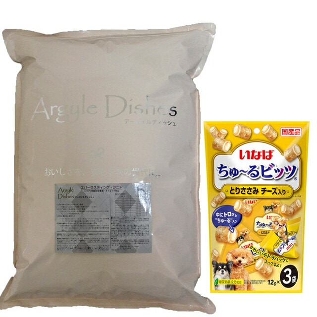 アーガイルディッシュ エバーラスティング シニア 4kg【犬想いオリジナルセット】【ちゅる付】