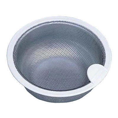 他サイト： 流し用 ゴミかご ステンレス製 浅型ゴミカゴ 排水口 直径135mm用 ゴミカゴ 浅型 シンク ゴミ箱 流し キッチン用品 ごみカゴ ごみ受け シンク用 流し台 キッチン 台所 排水口周りの商品画像