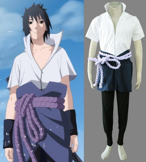 うちはサスケ風 コスプレ衣装 コスチューム