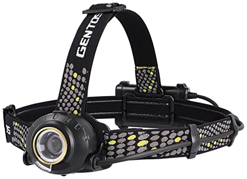 LED ヘッドライト USB充電式 【明るさ600ルーメン/実用点灯8時間/後部認識灯】 専用充電池または単3形電池3本(別売り)使用 ヘッドウォーズ HLP-2303