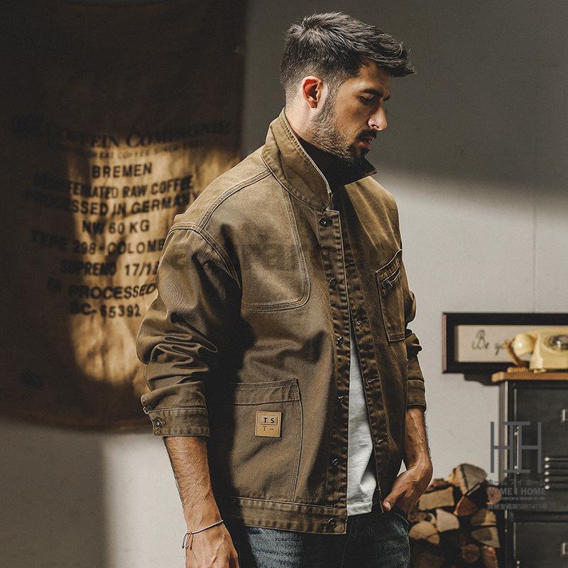 即納ありデニムジャケット Gジャン ジージャン メンズ 大きいサイズ カバーオール 綿100 ワーク シャツジャケット アウター デニム おしゃれ ジャケット 秋 冬