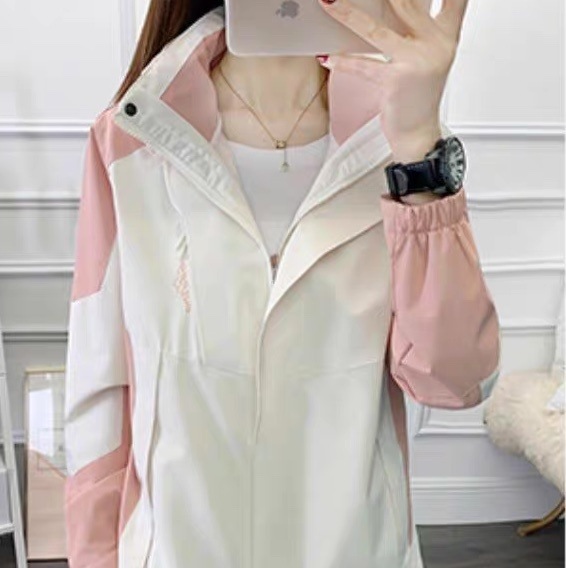 ウィンドブレーカー アウトドア 防風 防水 透湿 登山服 アウター フーディー ジャケット 長袖 スタンドカラー ファスナー 前開きカジュアル おしゃれ かっこいい こなれ感 ラフ スポーティー