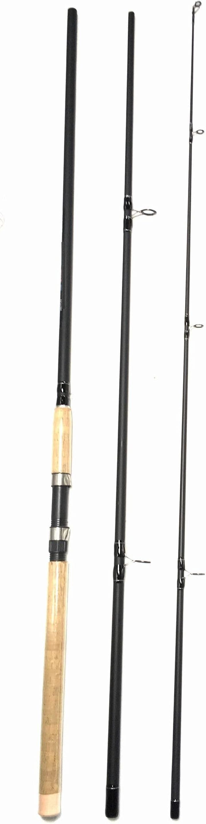 スピニングロッド 3ピース MH シーバス サーフロッド ヒラメ マゴチ 防波堤 磯竿 投げサビキ 堤防 河口 (12ft(3.6m)スピニングロッド3ピース, 12ft(3.6m))
