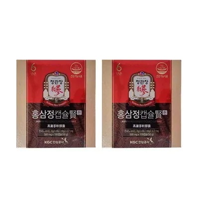 ホンサムジョンカプセル県500mg, 100ea, 2個