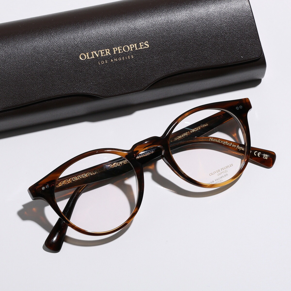 OLIVER PEOPLES オリバーピープルズ メガネ ROMARE OV5459U メンズ ボストン型 フルリム セルフレーム めがね 眼鏡 伊達メガネ 29,836円