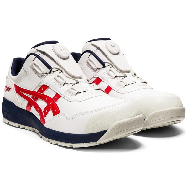 1273A029 ホワイト/クラシックレッド 24.5 ウィンジョブCP306BOA 安全靴 11,026円