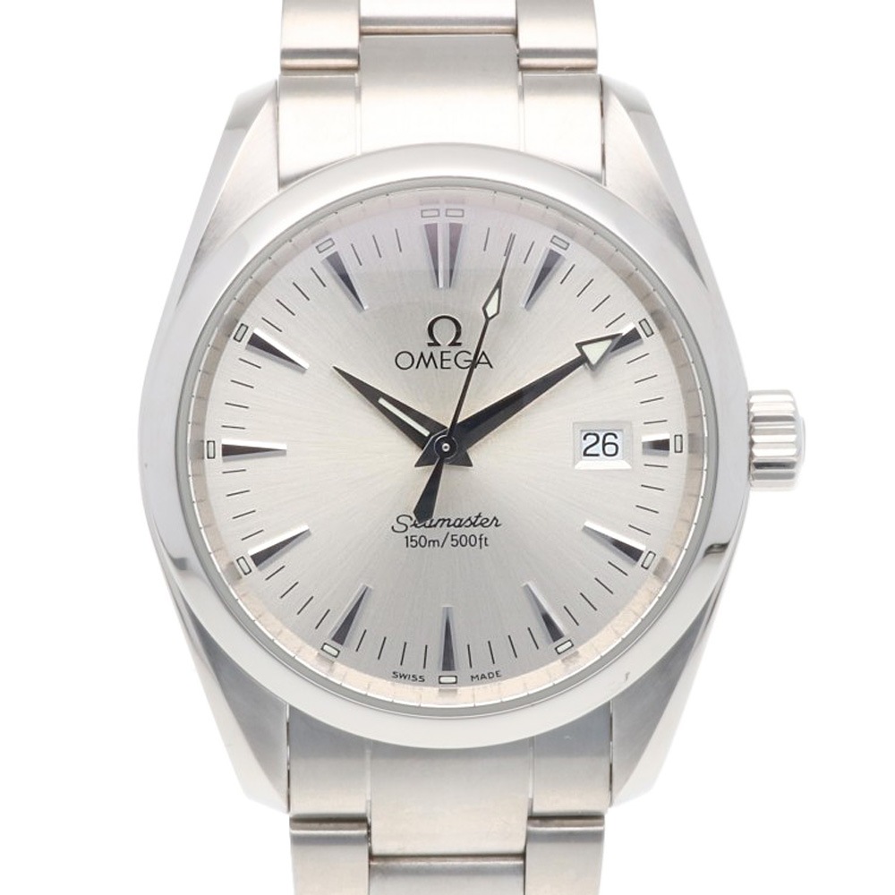 オメガ シーマスター アクアテラ 腕時計 ステンレススチール 2577.30 クオーツ 59767XXX 1年保証 OMEGA 中古 美品