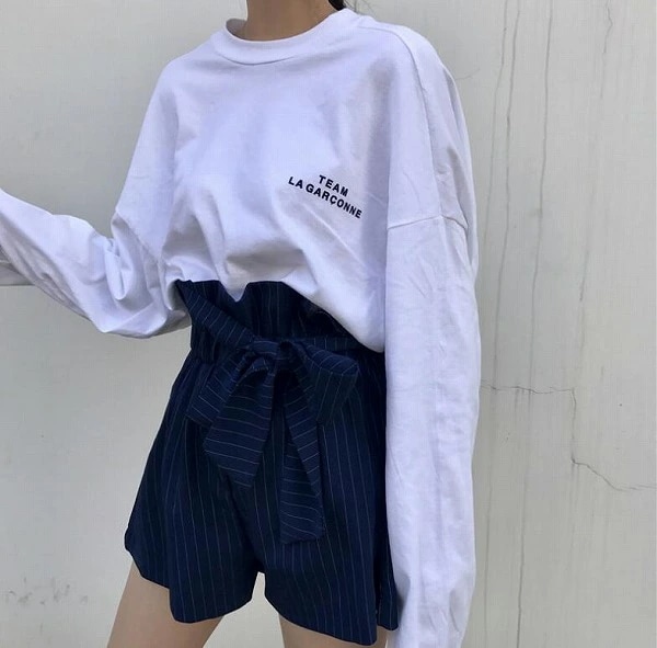 秋レディース服 Tシャツ長袖トップス　oversize2色M-XXL