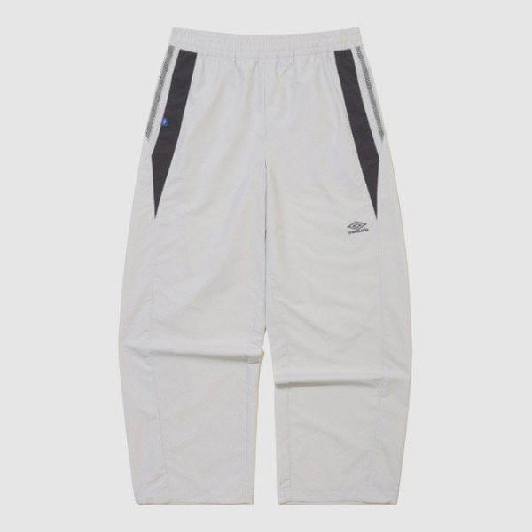 パンツ VQA UR121CPT15-WGR ヘリテージ トラック ワイド ジョガー 2WAY パンツ WHITE GREY