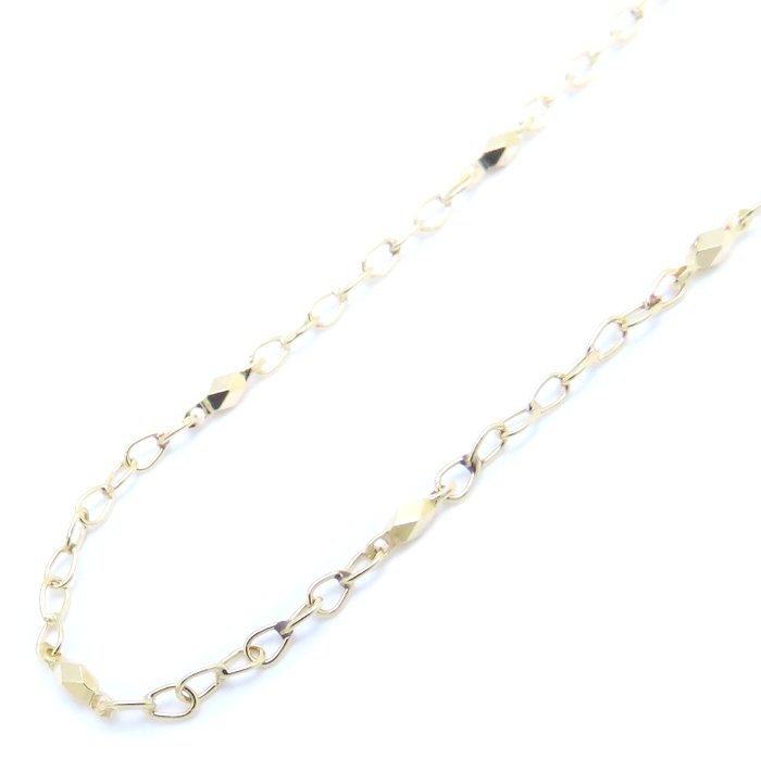チェーン ネックレス 50cm 3.7グラム K18YG イエローゴールド/76161【中古】