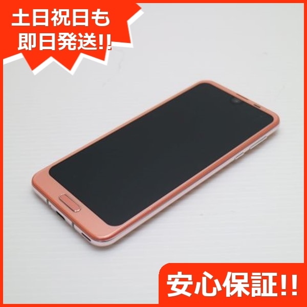新品同様 SH-03K AQUOS R2 ピンク スマホ 73