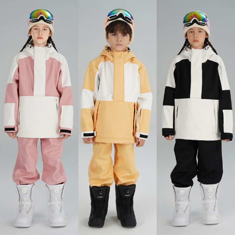 [迅速な出荷] 子供 スノーボード ウェア キッズ スキー ウェア スノーパンツ スノーボードウェア 撥水 防風 保温 上下セット 雪遊び 男女兼用