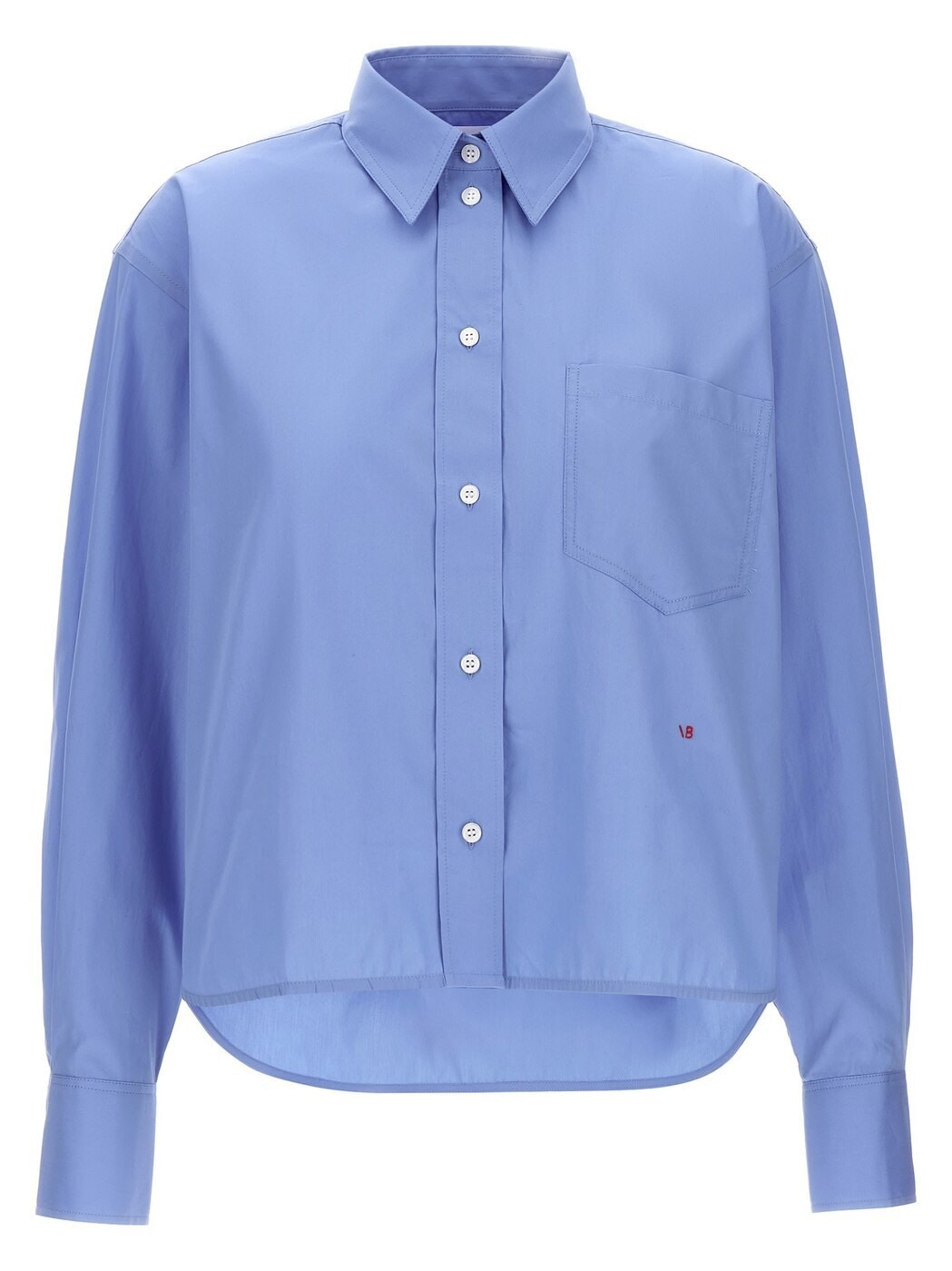 1124WSH005238AOXFORDBLUE ブルー 春夏2025 シャツ レディース ia
