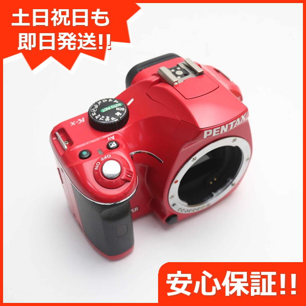 Qoo10] ペンタックス 美品 PENTAX K-X レッド PE