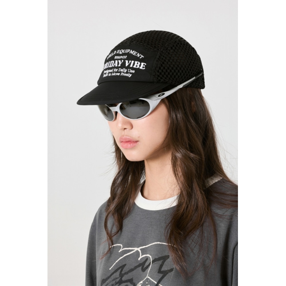 FRIDYSEVEN ライトウェイトメッシュベントラキャップメッシュブラック 26