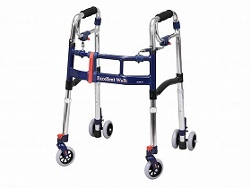 ユーバ産業 ニュースライドフィットEX 4インチキャスター（後ダブル）タイプ シルバー ミニ M-0294WT