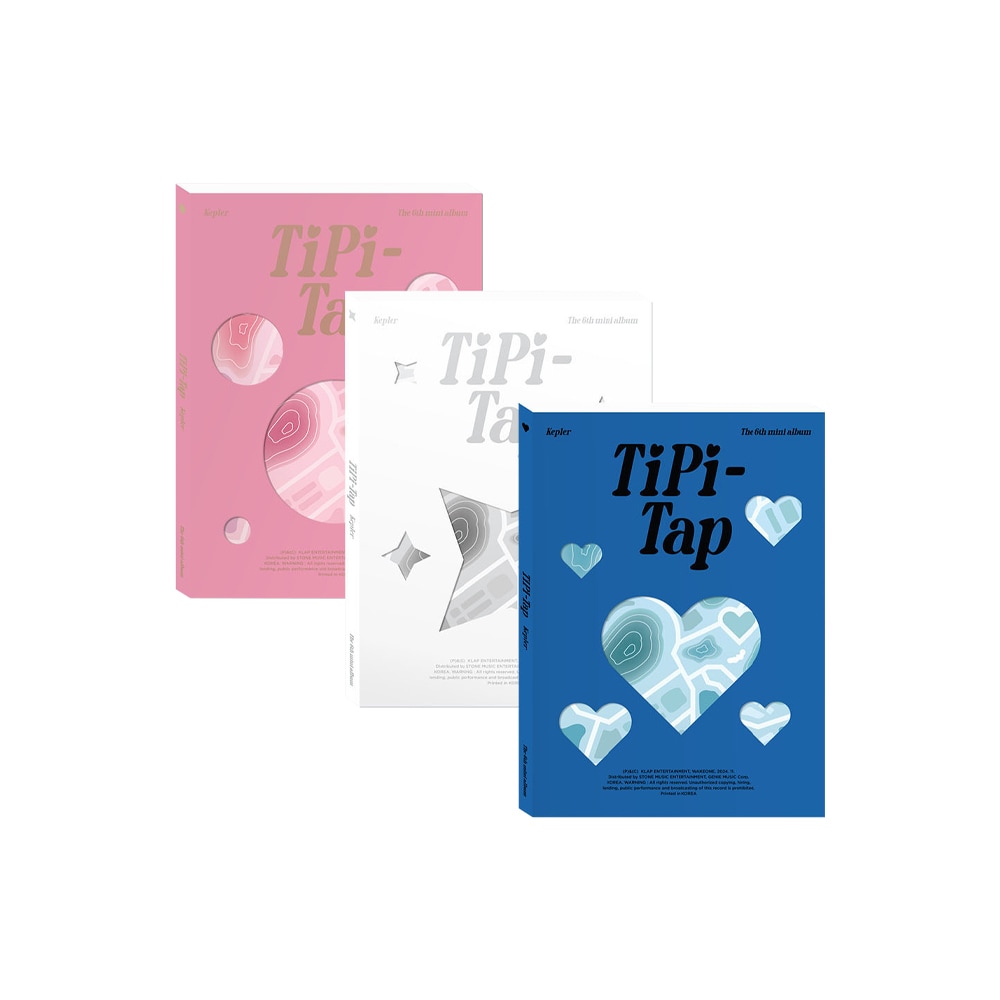 アルバム3種セット / KEP1ER - TIPI-TAP / Connect N ver / Lost ver / Love & Seek ver