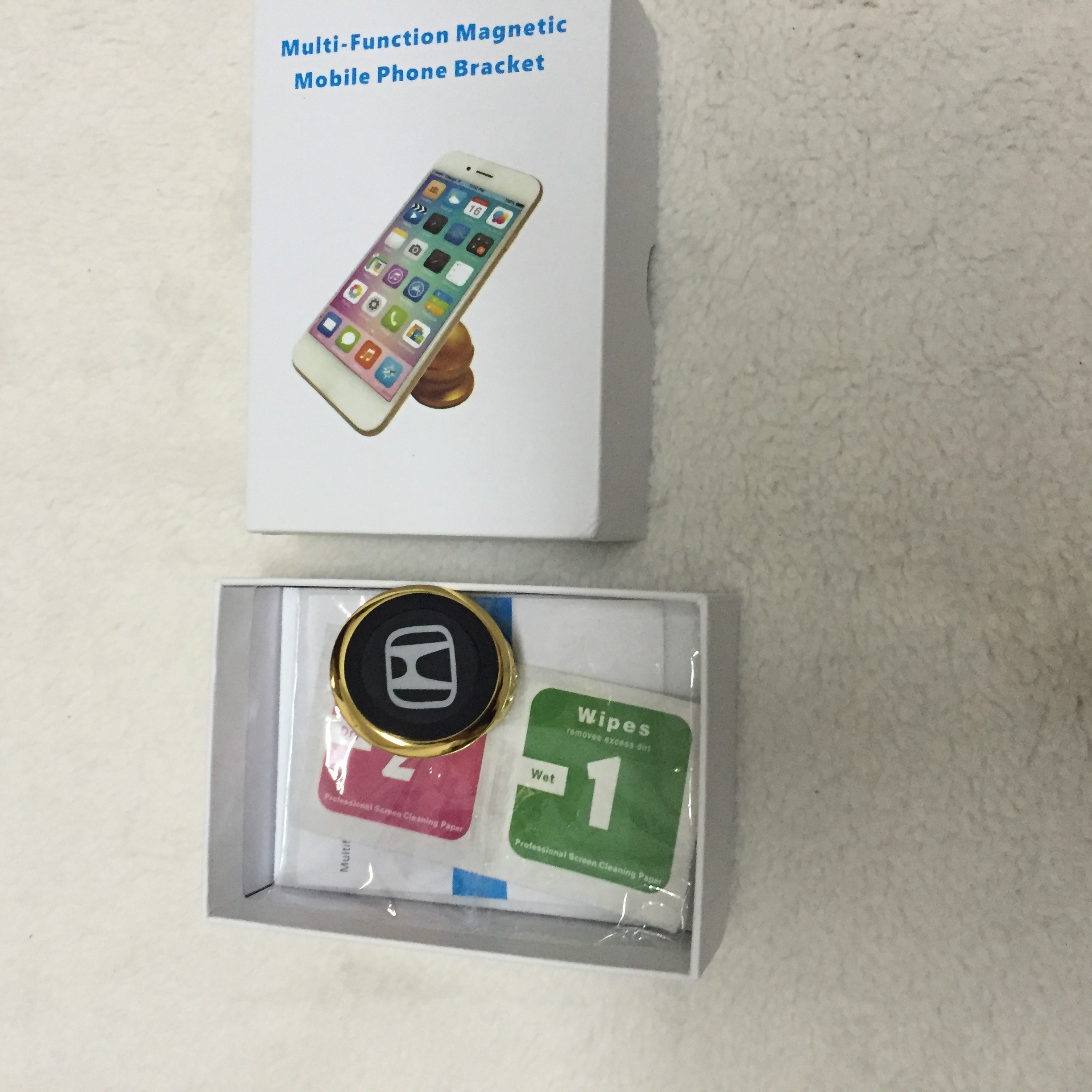 磁性の携帯電話ホルダー