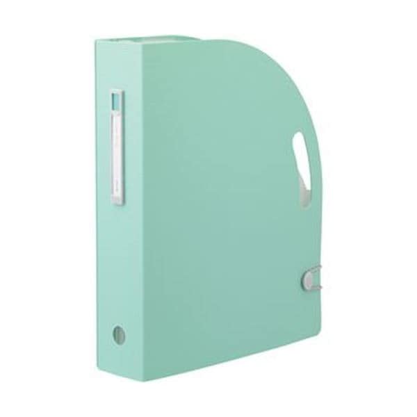 （まとめ）リヒトラブ noie-styleドキュメントボックス A4タテ 13ポケット ライトグリーン F-7690-19 1冊(×10セット) 21,667円