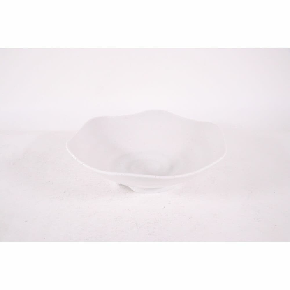（まとめ買い）カンダ ビュッフェ UL-2675（KHM） 26cm盛鉢 粉引MT [x3]