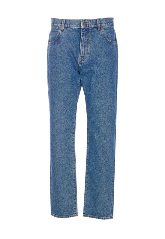 BALMAIN Men Denim Pants MI043DG08 6EX Blue