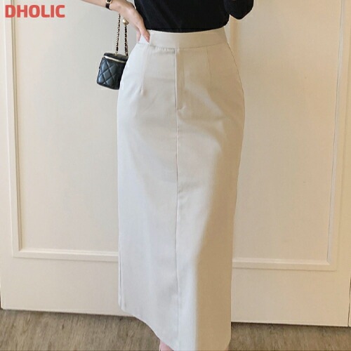 [メガ割りSALE]Hラインロングスリットスカート 6,499円