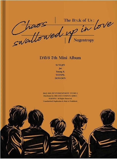 【未開封新品] デイシックス アルバム The Book of Us : Negentropy - Chaos swallowed up in love ミニ7集 DAY6 ランダム発送 4,890円